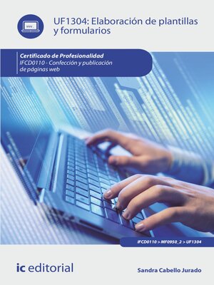cover image of Elaboración de plantillas y formularios. IFCD0110